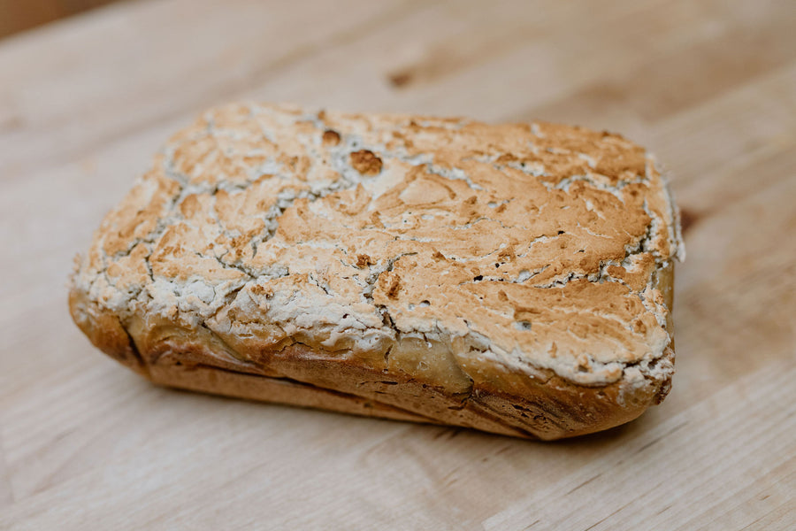 GF sandwich (gluten-free, vegan organic sourdough sandwich bread)